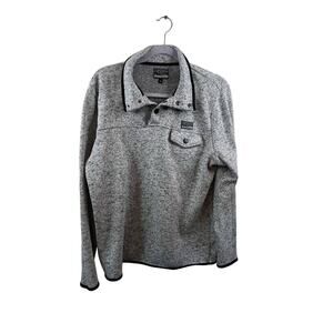 Free Nature Light Grey Men's Pullover Sweater Size Medium